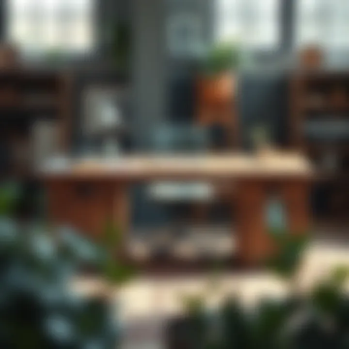 Sustainable Reclaimed Desk Sustainable desk made from reclaimed materials