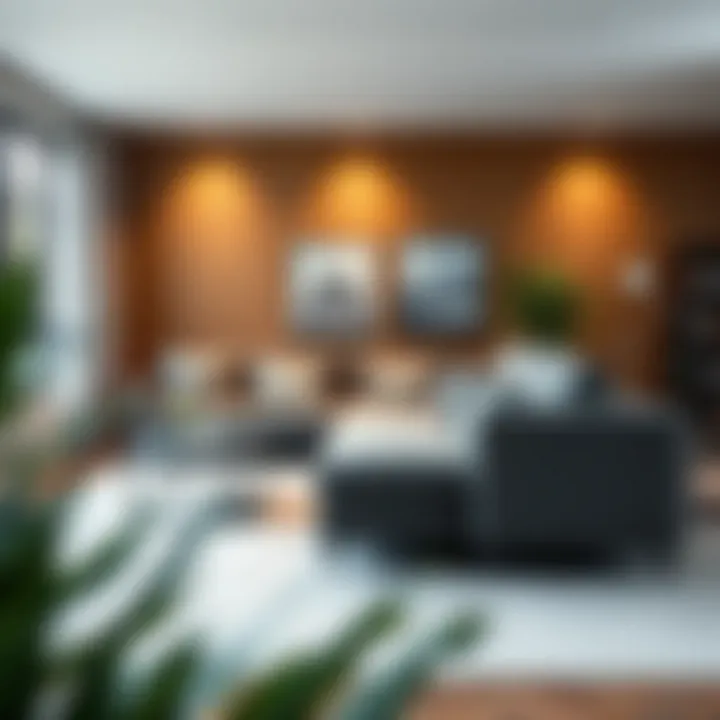 Space Utilization with Grey Sectional Couch Versatile grey sectional couch arranged for optimal space utilization