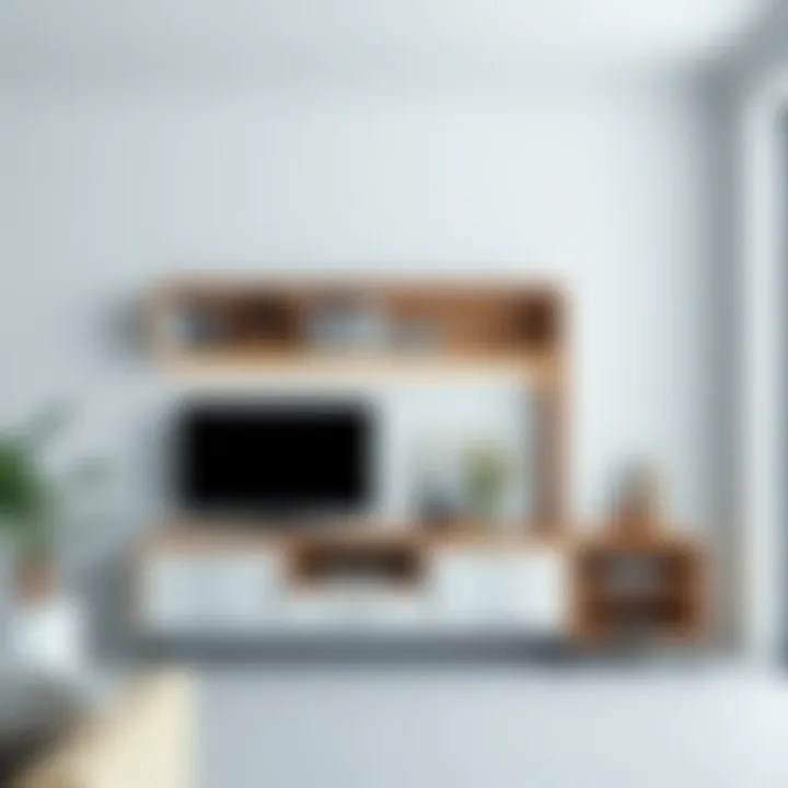 Functional Design of Thin Wall Units Functional thin wall unit providing storage and display