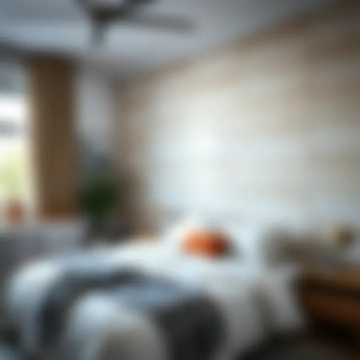 Installation process of vinyl wall panels highlighting versatility