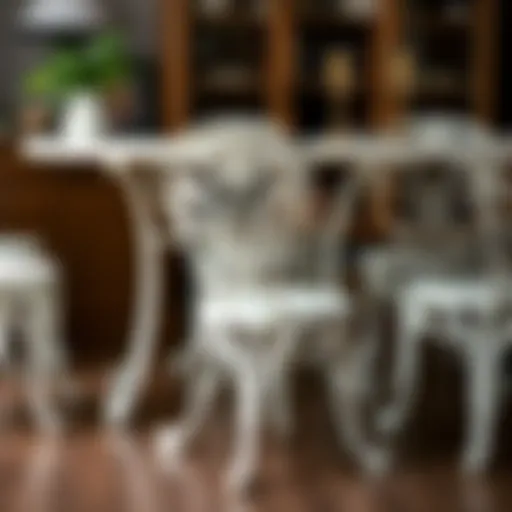Exploring White Wrought Iron Dining Tables and Chairs Introduction
