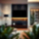 Seamless Integration of Wireless Speakers Elegant wireless speaker blending seamlessly into modern decor