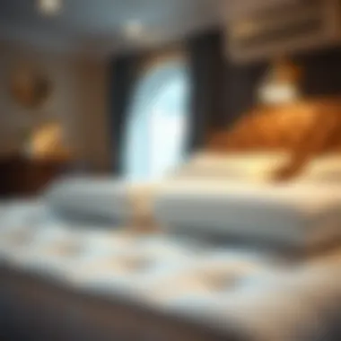 Enhanced Comfort with Foam Topper Covers Illustration of enhanced comfort with foam topper covers