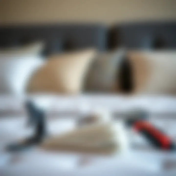 Essential Maintenance Tips for Foam Topper Covers Maintenance tips for foam topper covers with cleaning tools