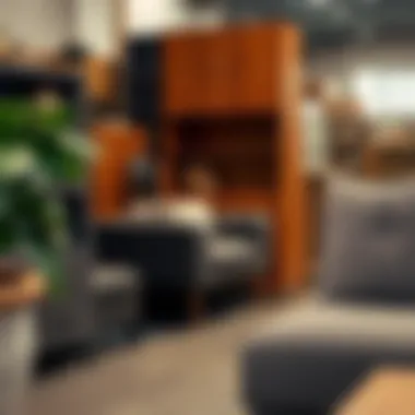 A selection of furniture ready for pickup