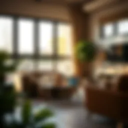 A stylish furniture toy blocker integrated into a modern living room