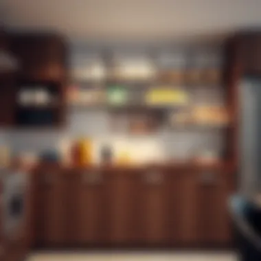 Innovative hanging storage solutions for food items