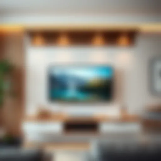 Innovative Design: The Floating Corner TV Shelf Introduction