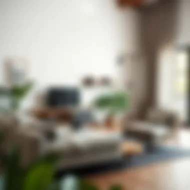 Multi-functional furniture enhancing small room functionality