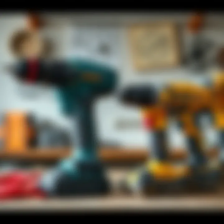 Comparison of Corded and Cordless Drills Side-by-side comparison of corded versus cordless drills