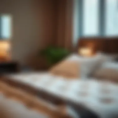 A serene bedroom setting emphasizing the importance of ergonomic support