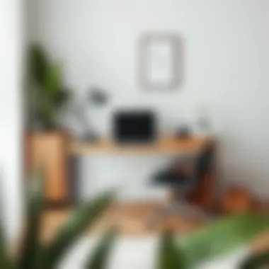 Multifunctional desk with storage options