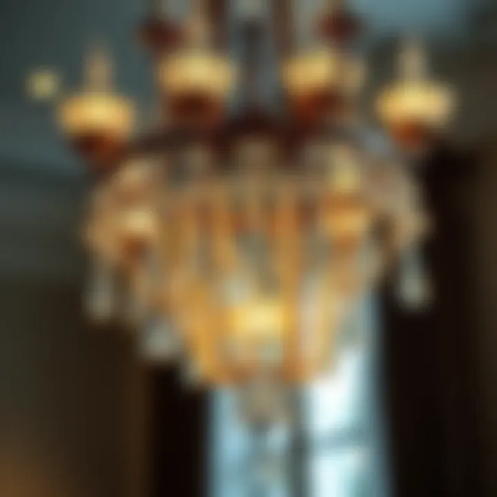 Craftsmanship Unveiled: The Artistry of Poly Chandeliers Close-up of poly chandelier showcasing intricate design and craftsmanship