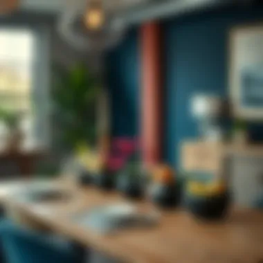 Trendy Arrangements: Aligning Aesthetics with Functionality Trendy dining table arrangements