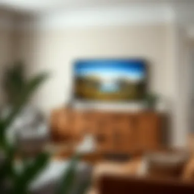 Dresser Arrangement in Cozy Living Room Stylish dresser arrangement in a cozy living room environment