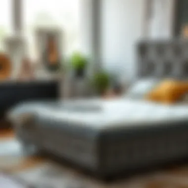 Material Composition Overview Illustration of different materials used in short queen pillow top mattress pads