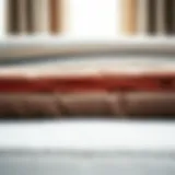 Elegant fabrics showcasing various sleeper couch cover materials