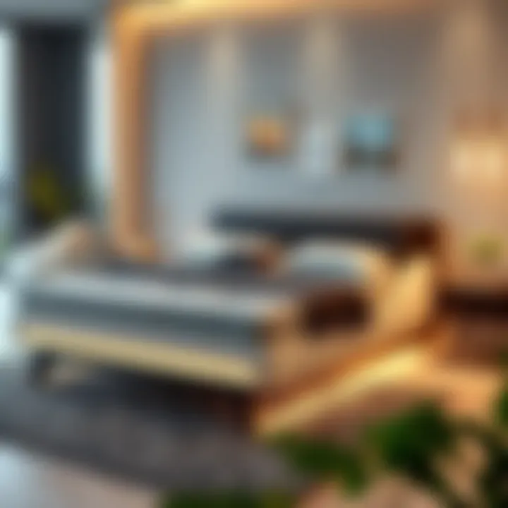 Innovative Smart Base Bed Frame Innovative smart base bed frame showcasing adjustable features