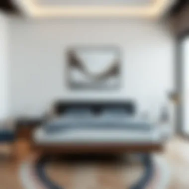 Technology Integration in Smart Bed Frames Visual representation of smart bed frame technology integration