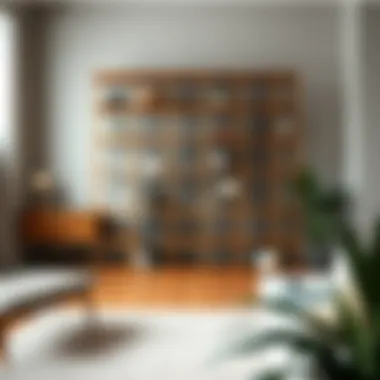 Studio Bookshelf Divider: Exploring Utility and Aesthetics Summary