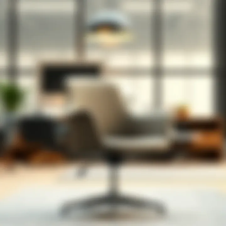 Modern Swivel Conference Chair Design Elegant design of a modern swivel conference chair