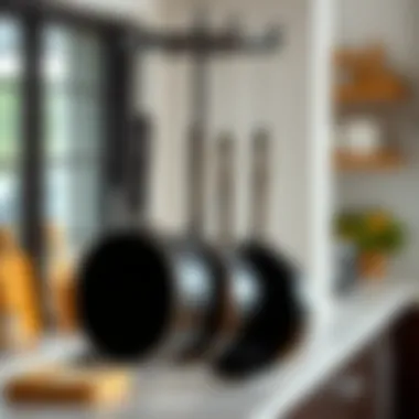 The Practical Art of Kitchen Hanging Pan Holders Summary The Practical Art of Kitchen Hanging Pan Holders Summary