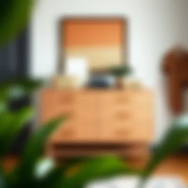 Stylish Dresser for Organization Stylish dresser showcasing organizational potential