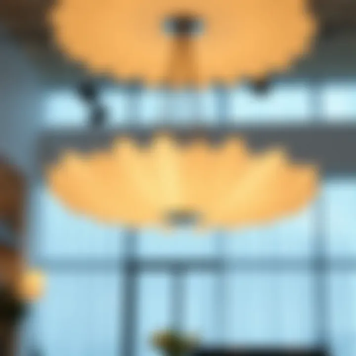 Modern Materiality: Trendy Poly Chandeliers in Today's Decor Trendy poly chandelier with modern materials and aesthetic appeal