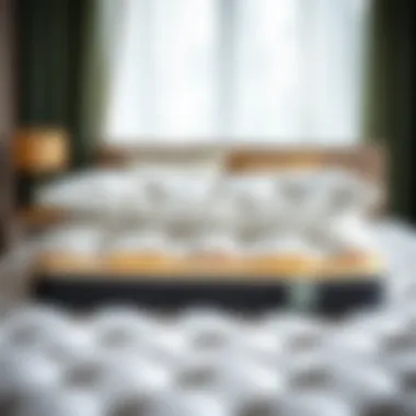 Luxurious Comfort Layers in Twin Mattress Pillow Topper Luxurious twin mattress pillow topper showcasing premium comfort layers