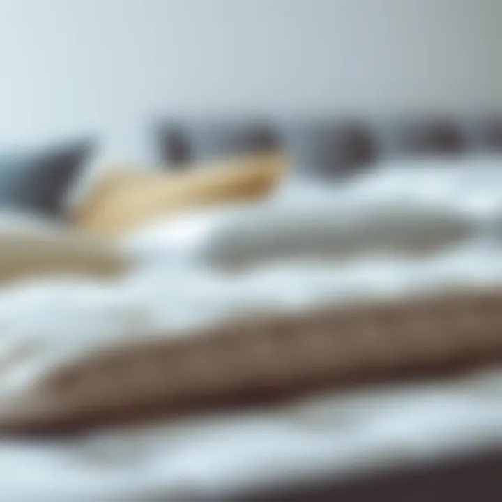 Diverse Materials for Twin Mattress Pillow Toppers Selection of materials used in twin mattress pillow toppers