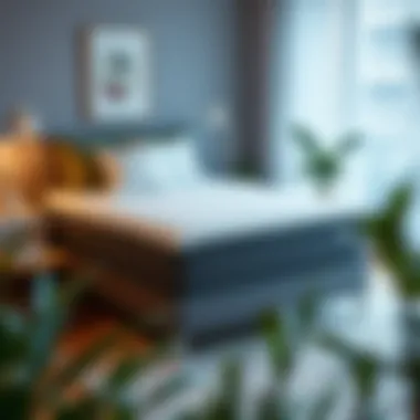 Modern Decor Featuring Stylish Twin Mattress Topper Stylish twin mattress topper integrated into modern bedroom decor