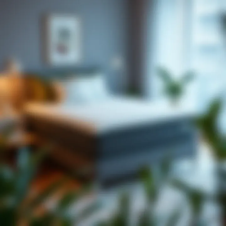 Modern Decor Featuring Stylish Twin Mattress Topper Stylish twin mattress topper integrated into modern bedroom decor