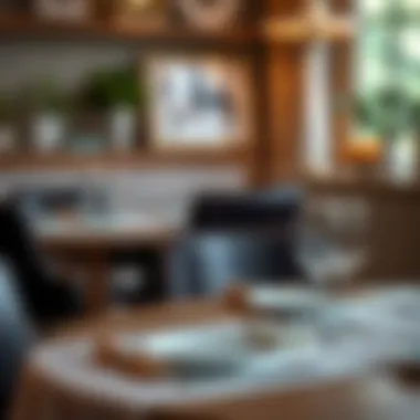 Setting a dining table with flatware