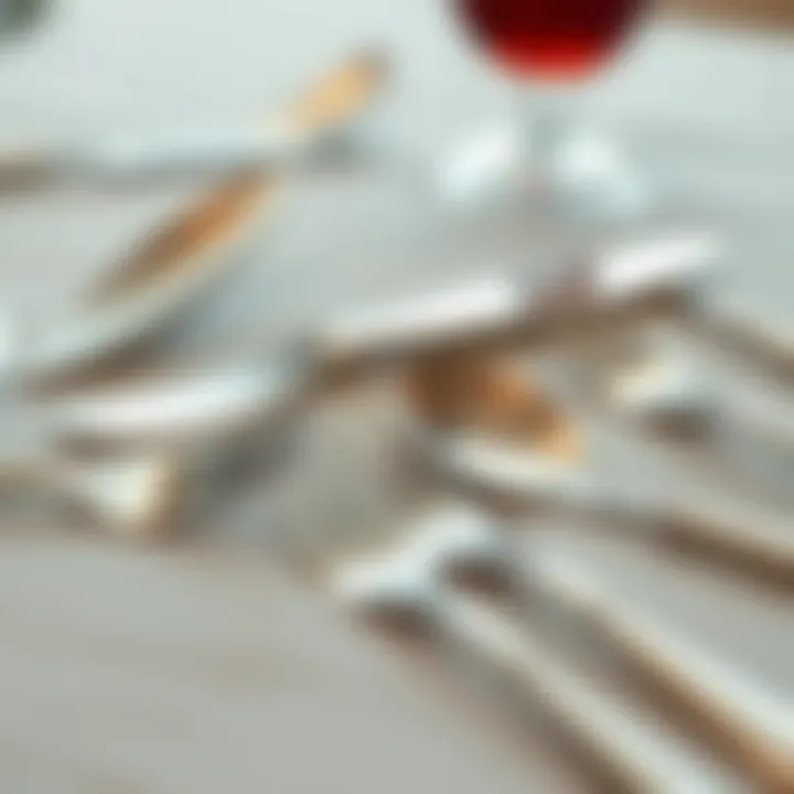 Variety of flatware designs