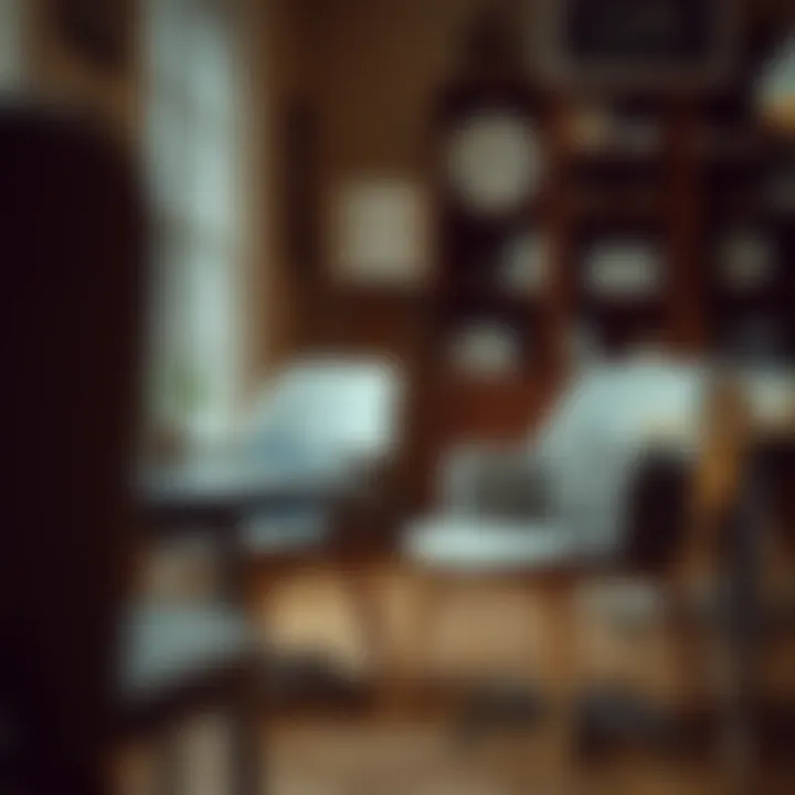 Comfortable chairs promoting good posture for study