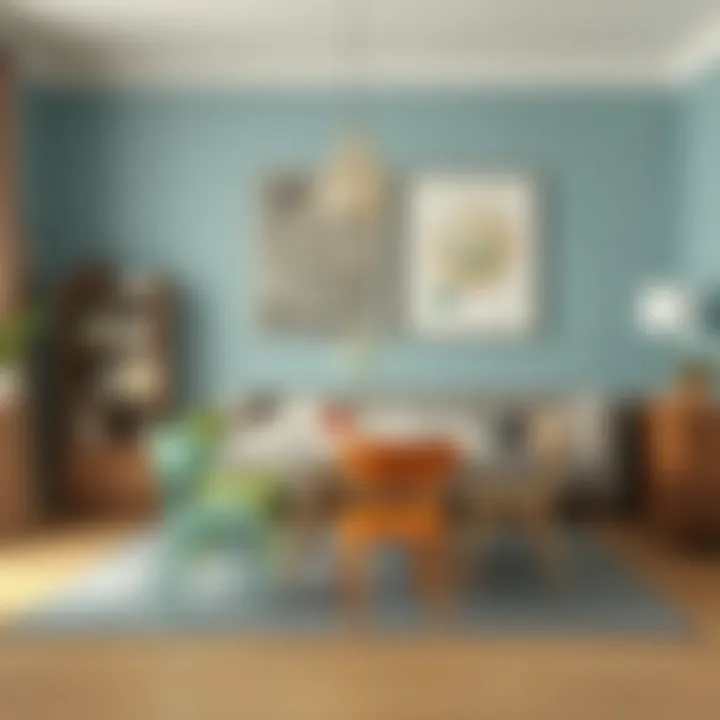 Flexible furniture arrangements to suit different activities