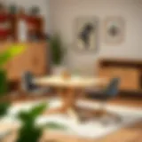 Stylish ergonomic table designed for older children