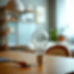 Energy-efficient LED nine-watt light bulb