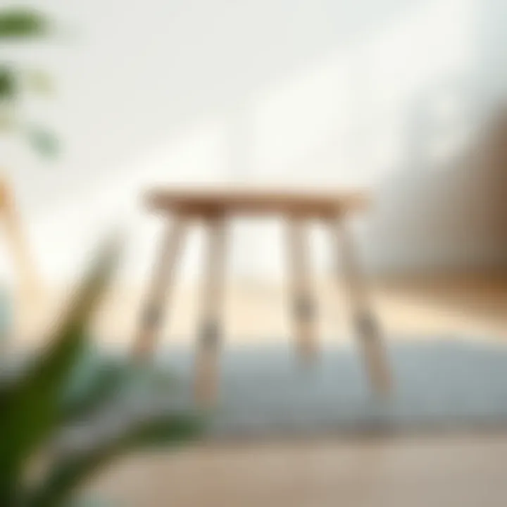 Ergonomic Features of Thin Folding Stool An ergonomic demonstration highlighting the comfort and usability of the thin folding stool