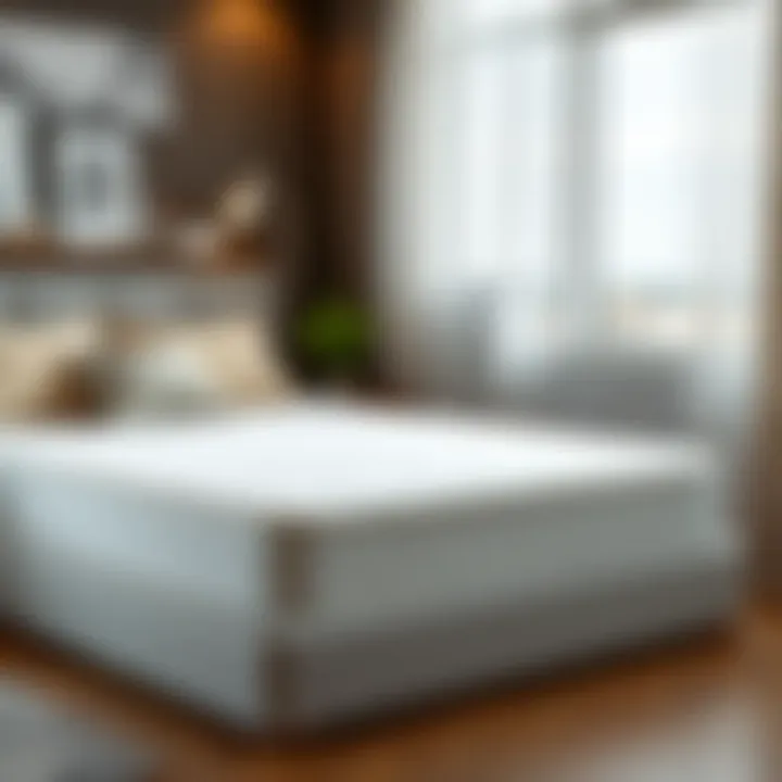 Aesthetic Appeal of Waterproof Pads in Interiors A neatly arranged bedroom featuring a waterproof mattress pad on the bed.