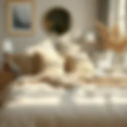 Elegant unisex bedding set with neutral tones