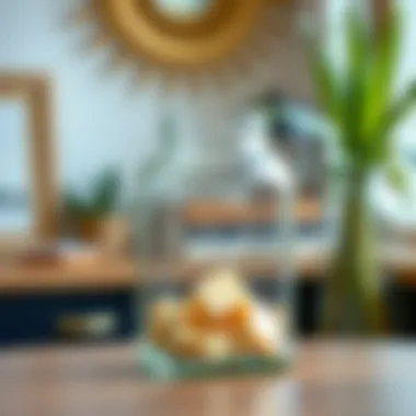 Creative Repurposing of Glass Jars A beautifully repurposed glass jar used as a decorative vase, illustrating creative uses beyond food storage.