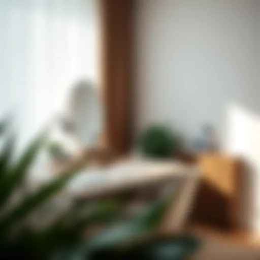 Elegant Vanity Work Desk in Modern Workspace Elegant vanity work desk in a modern workspace